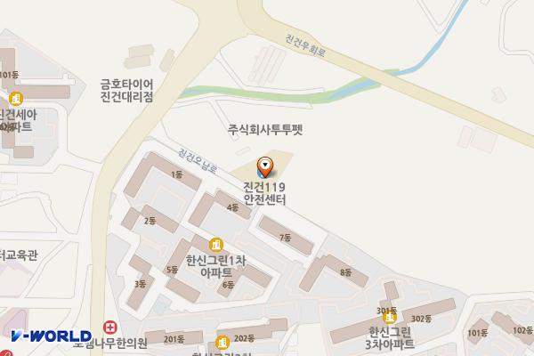 남양주 진건119안전센터 위치 지도 — 경기도 남양주시 진건읍 진건오남로 112-21