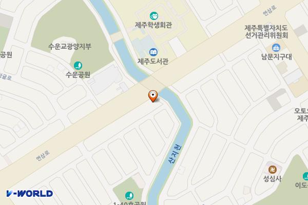 연삼로 480 위치 지도 — 제주특별자치도 제주시 연삼로 480
