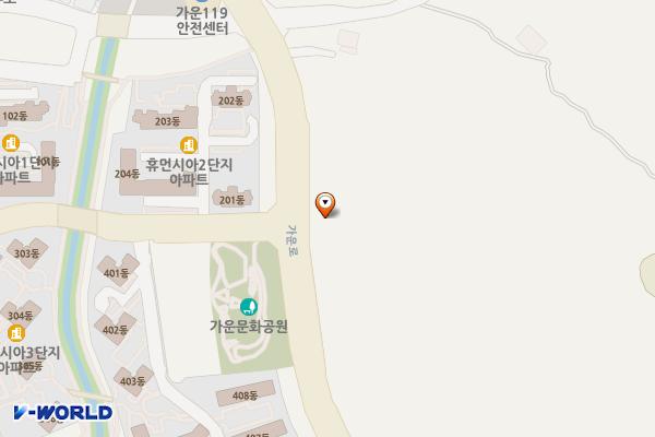 드림프라자(민간개방화장실) 위치 지도 — 경기도 남양주시 가운로 35
