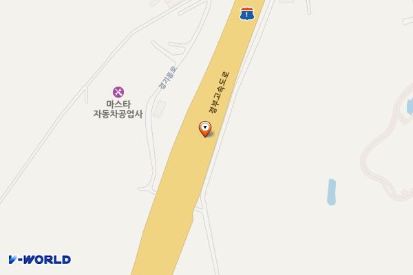 오산(부산)졸음쉼터 위치 지도 — 경기도 오산시 경부고속도로379