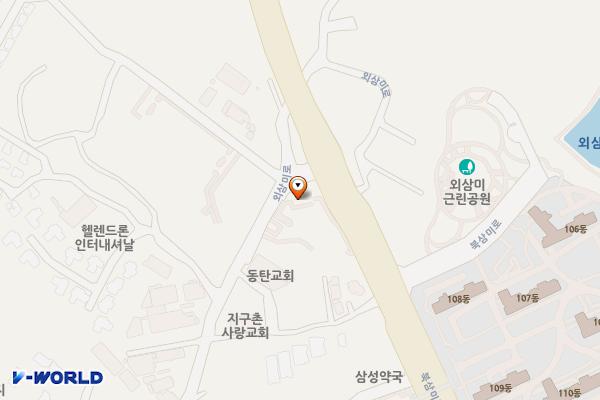 신도시충전소 위치 지도 — 경기도 오산시  외삼미로 88