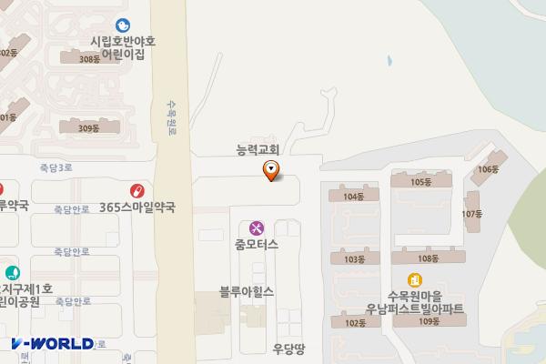명문메디칼프라자 위치 지도 — 경기도 오산시 대호로 157