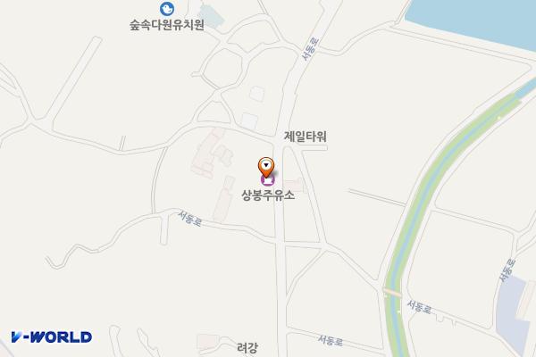 상봉주유소 위치 지도 — 경기도 오산시  서동로 111