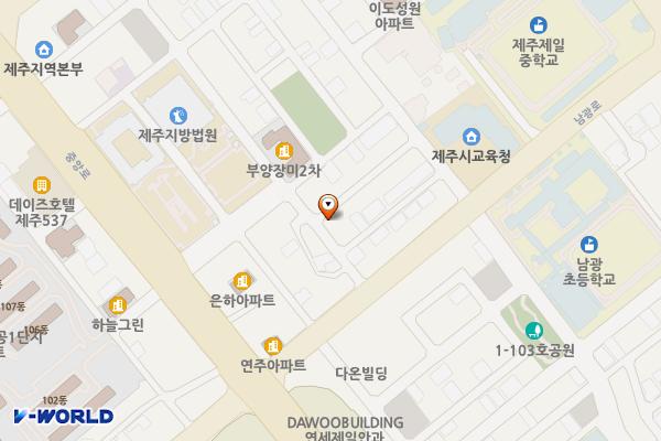 오복2길 33, 남광로 11 위치 지도 — 제주특별자치도 제주시 오복2길 33