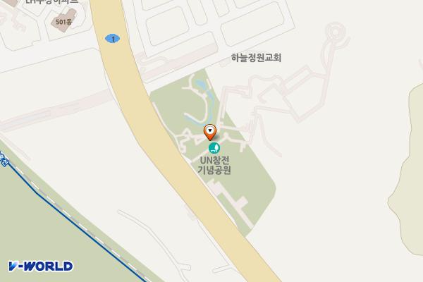유엔군 초전기념관(체험관) 위치 지도 — 경기도 오산시 경기대로 742