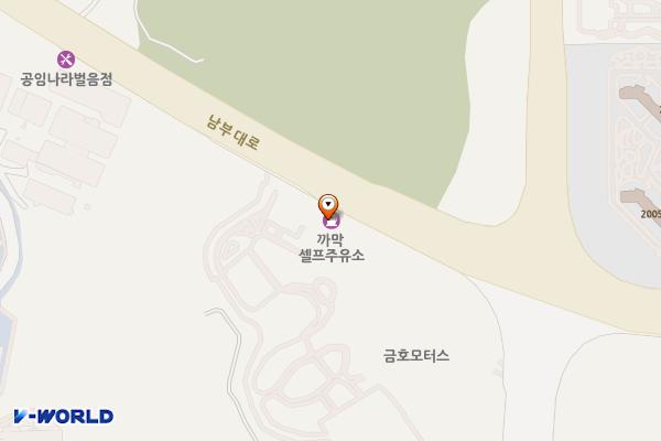 까막셀프주유소 위치 지도 — 경기도 오산시  남부대로 40