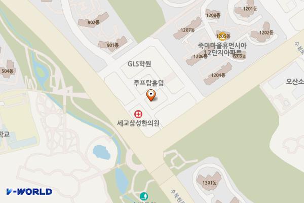오렌지빌딩 위치 지도 — 경기도 오산시 수목원로468번길 6-11