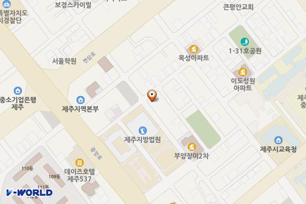 오복2길 13, 남광북5길 3 위치 지도 — 제주특별자치도 제주시 오복2길 13