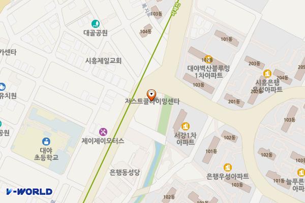 상록 A&C 빌딩 개방화장실 위치 지도 — 경기도 시흥시 복지로 96, A&C빌딩 (대야동)