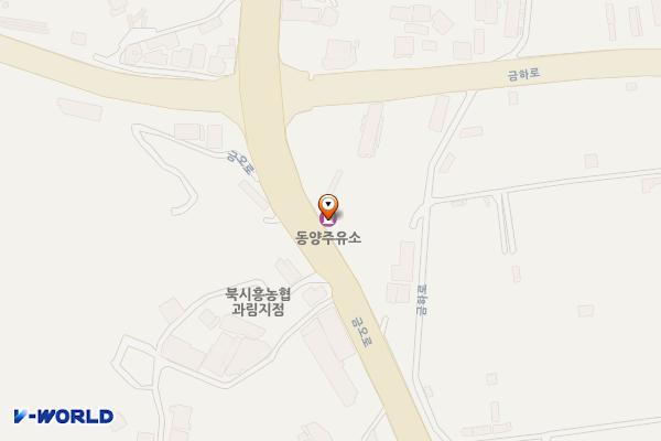 동양주유소 위치 지도 — 경기도 시흥시 금오로 580 (과림동, SK동양주유소)