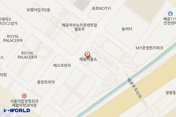 배곧파출소 위치 지도 — 경기도 시흥시 서울대학로 264번길 45