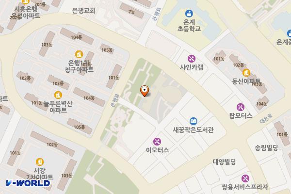 청소년수련관 위치 지도 — 경기도 시흥시 은행로 179
