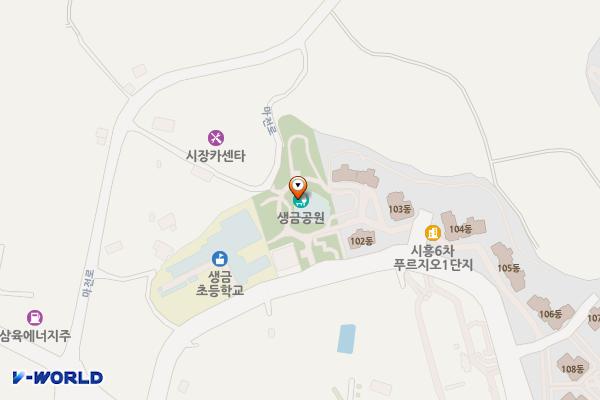 생금집 위치 지도 — 경기도 시흥시 죽율로 45-32 (죽율동)