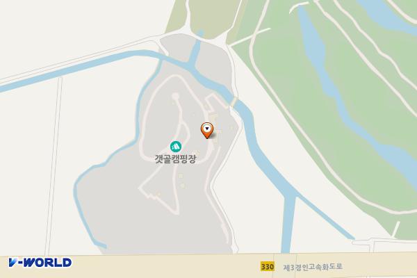 갯골생태공원(캠핑장) 위치 지도 — 경기도 시흥시 동서로 137-71
