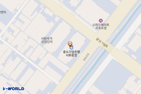 동우디지털파크 위치 지도 — 경기도 시흥시 정왕천로 197
