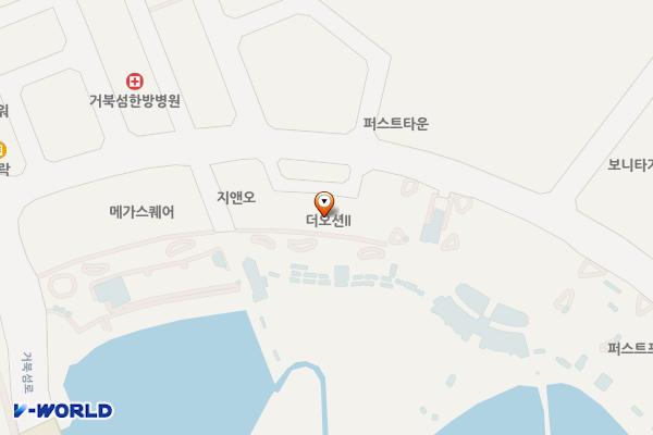 더오션2차 개방화장실 위치 지도 — 경기도 시흥시 거북섬둘레길 34, 더오션Ⅱ (정왕동)