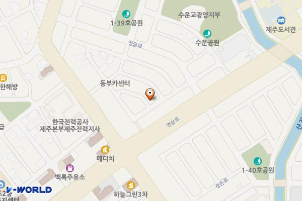 청귤로7길 10 위치 지도 — 제주특별자치도 제주시 청귤로7길 10