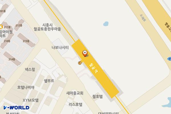 월곶역 위치 지도 — 경기도 시흥시 월곶중앙로14번길 56 (월곶동, 월곶역)