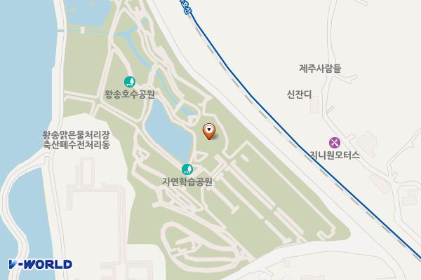 왕송호수공원(생태공원) 위치 지도 — 경기도 의왕시 왕송못동로 307