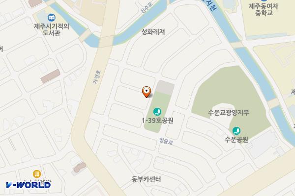 청귤로2길 7, 청귤로 4 위치 지도 — 제주특별자치도 제주시 청귤로2길 7