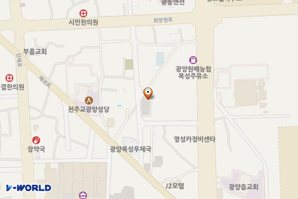 목성리 730-12 위치 지도 — 전남광주통합특별시 광양시 광양읍 목성리 730-12