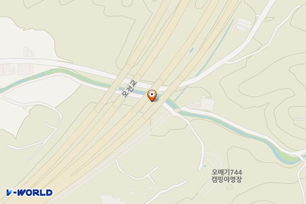 오매기공원 위치 지도 — 경기도 의왕시 오매기백운산길50