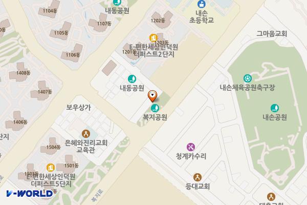 복지공원 위치 지도 — 경기도 의왕시 복지로 95