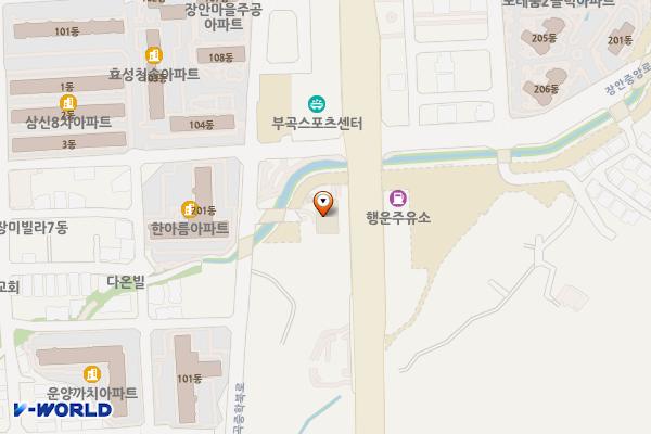 부곡동 청소년문화의집 위치 지도 — 경기도 의왕시 덕영대로 166 (삼동)
