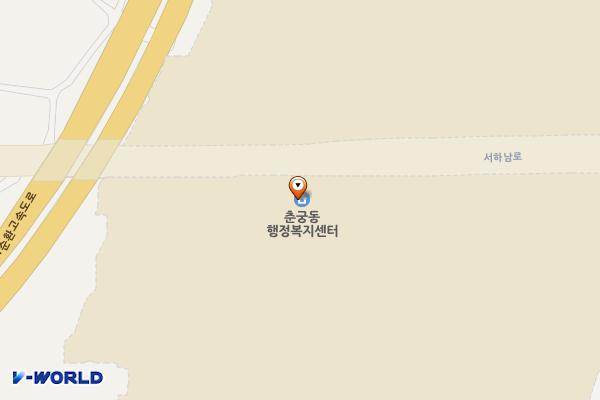 춘궁동행정복지센터 1층 화장실 위치 지도 — 경기도 하남시 서하남로 490