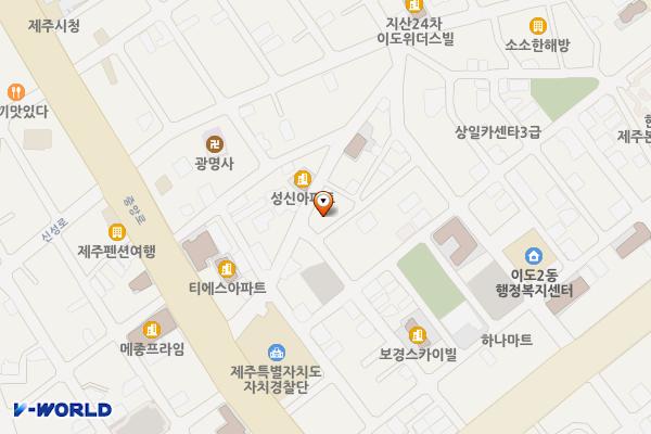 오복1길 24-1, 오복1길 24-5 위치 지도 — 제주특별자치도 제주시 오복1길 24-1