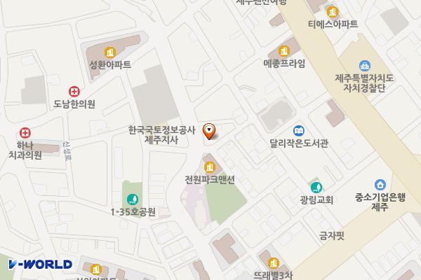 신성로10길 17 위치 지도 — 제주특별자치도 제주시 신성로10길 17