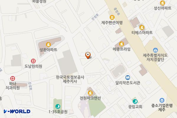 신성로12길 6-7 위치 지도 — 제주특별자치도 제주시 신성로12길 6-7