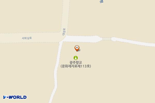 광주향교 경관광장 화장실 위치 지도 — 경기도 하남시 대성로 126-13