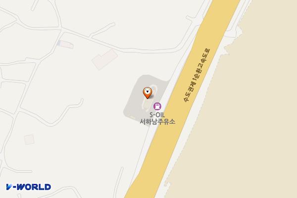 서하남(판교방향)주유소 위치 지도 — 경기도 하남시 수도권제1순환고속도로 19 (춘궁동)