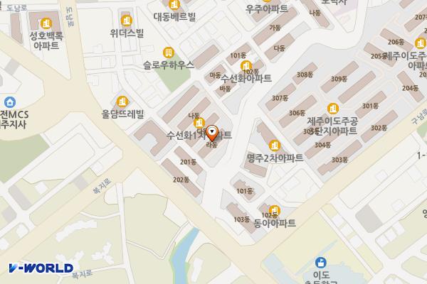 독짓골2길 26 위치 지도 — 제주특별자치도 제주시 독짓골2길 26