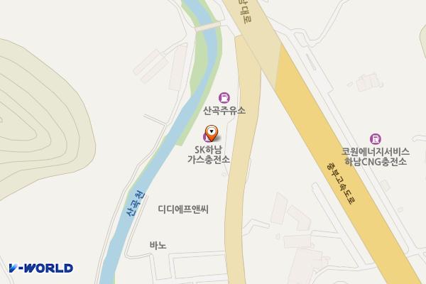 하남가스충전소 위치 지도 — 경기도 하남시 하남대로 267
