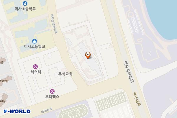 한강유역환경청 화장실 위치 지도 — 경기도 하남시 미사강변한강로 229