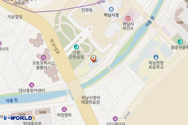 신장 근린제1호공원 위치 지도 — 경기도 하남시 하남대로  756