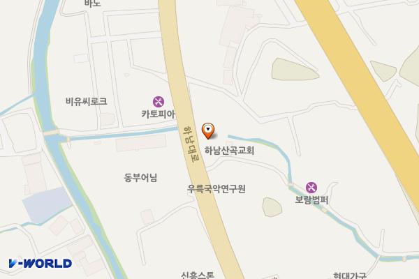 청정하남주유소 위치 지도 — 경기도 하남시 하남대로 236
