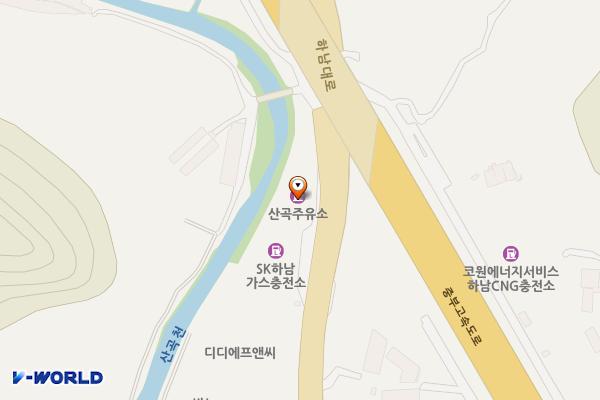 산곡주유소 위치 지도 — 경기도 하남시 하남대로 273