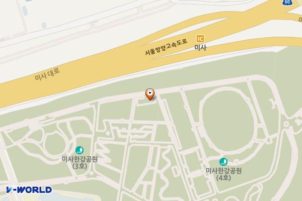 미사한강3호공원 위치 지도 — 경기도 하남시 미사강변한강로 99