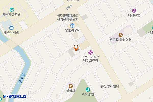 이도이동 425 위치 지도 — 제주특별자치도 제주시 이도이동 425