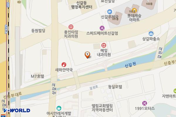 신갈공영주차장 위치 지도 — 경기도 용인시 기흥구 갈천로7번길 69