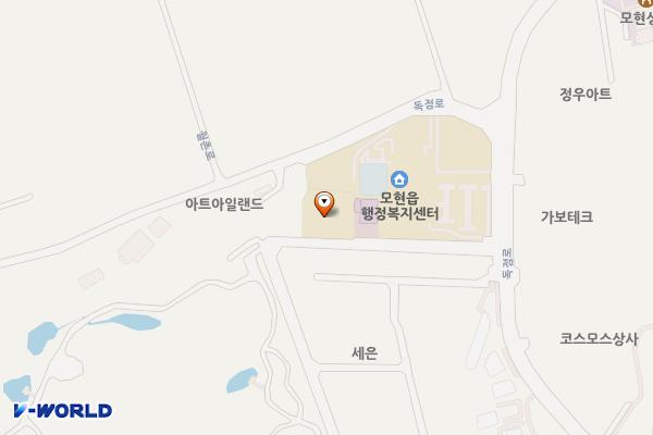 모현119안전센터 개방화장실 위치 지도 — 경기도 용인시 처인구 모현읍 독점로 31-12