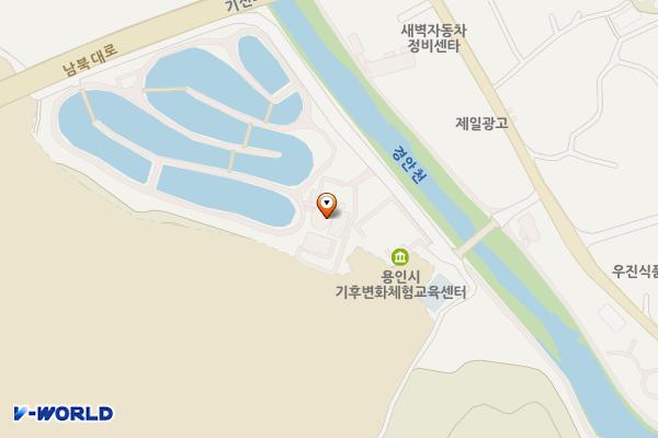 용인시기후변화체험교육센터 개방화장실 위치 지도 — 경기도 용인시 처인구 동부로162번길 14-1 (남동)