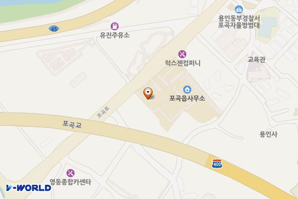 포곡119안전센터 개방화장실 위치 지도 — 경기도 용인시 처인구 포곡읍 포곡로 252 (삼계리, 포곡119안전센터)