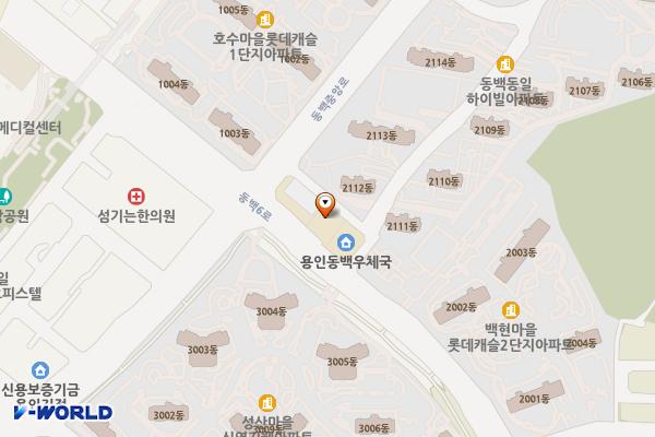 용인동부경찰서 동백지구대 개방화장실 위치 지도 — 경기도 용인시 기흥구 동백6로 37, 동백파출소 (중동)