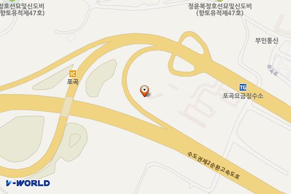 포곡(IC)영업소 개방화장실 위치 지도 — 경기도 용인시 처인구 포곡읍 석성로 1127-33