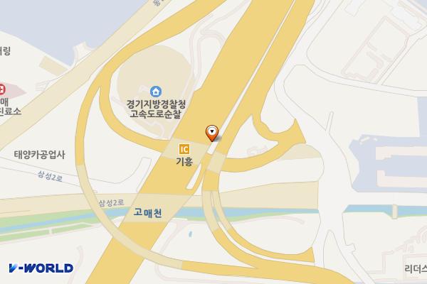 기흥(부)영업소 개방화장실 위치 지도 — 경기도 용인시 기흥구 기흥단지로 3