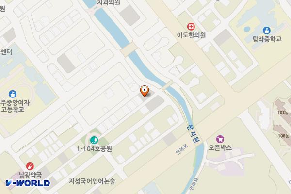 이도이동 1982-1 위치 지도 — 제주특별자치도 제주시 이도이동 1982-1